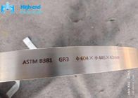 Cincin Titanium Ditempa F3 ASTM B381 Gr3 Cincin Gulung Mulus