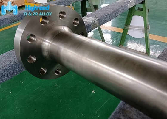 ASTMB 381 Gr2 titanium penempaan langkah diameter poros 101,6 panjang 2540