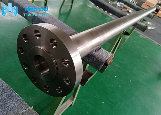 ASTMB 381 Gr2 titanium penempaan langkah diameter poros 101,6 panjang 2540