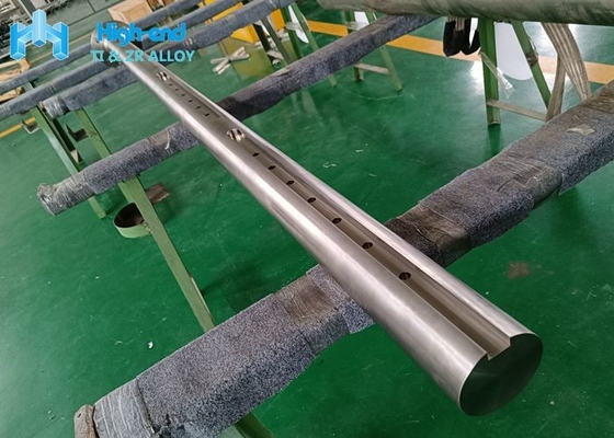 ASTMB 381 Gr2 titanium penempaan langkah diameter poros 101,6 panjang 2540