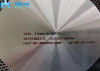 ASTM B381 F2 Bahan Titanium Disc 1000MPA Kekuatan Tarik Tempa