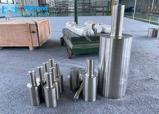Zirkonium Alloy Step Shaft Dalam Berbagai Ukuran ASTMB493 R60705