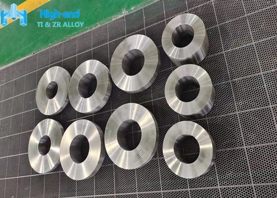 R60702 Zirkonium Forging Ring ASTM B493 Cincin Gulung Mulus
